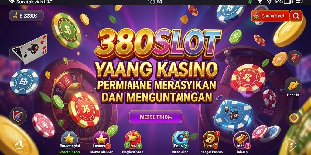 Tampilan seru gameplay 380SLOT yang memukau.