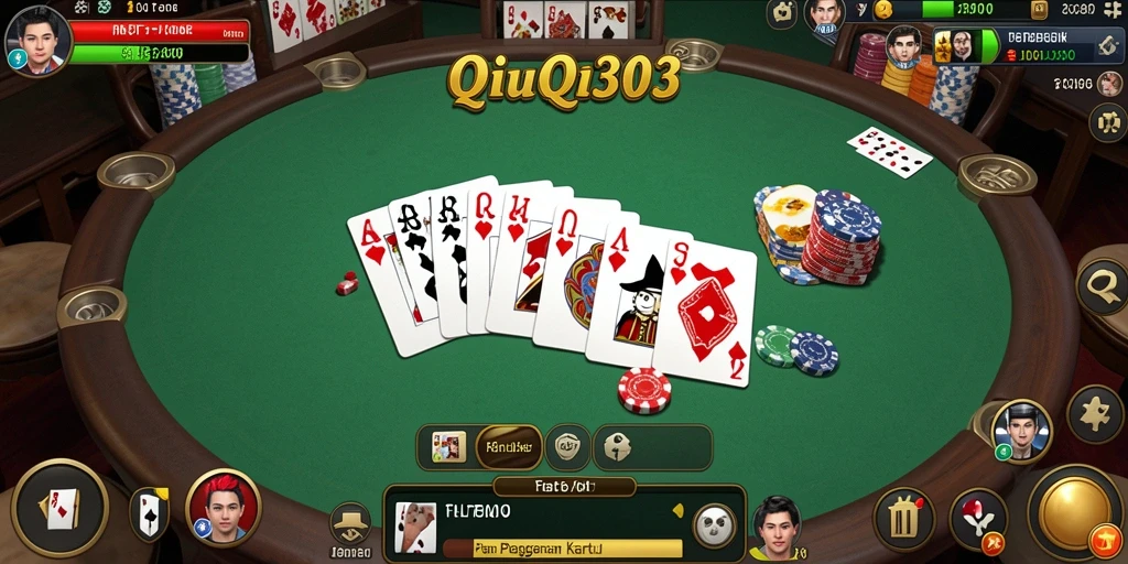 Gameplay seru QiuQiu dalam FILTER303 yang mengasyikkan.