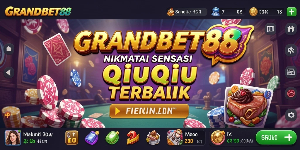 Gameplay seru QiuQiu di GRANDBET88.