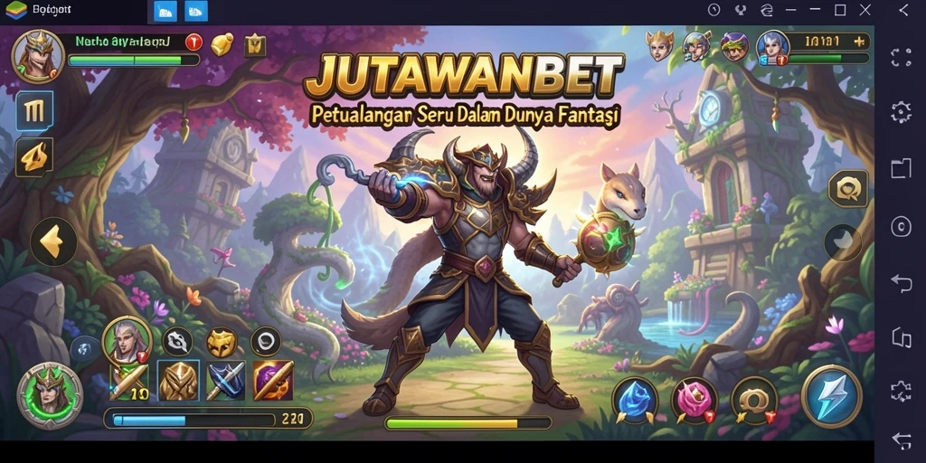 Tampilan gameplay JUTAWANBET yang menegangkan dan penuh aksi.