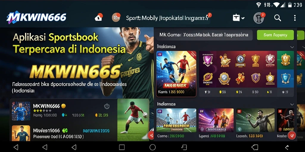 Gameplay menarik dari MKWIN666 dalam taruhan olahraga.