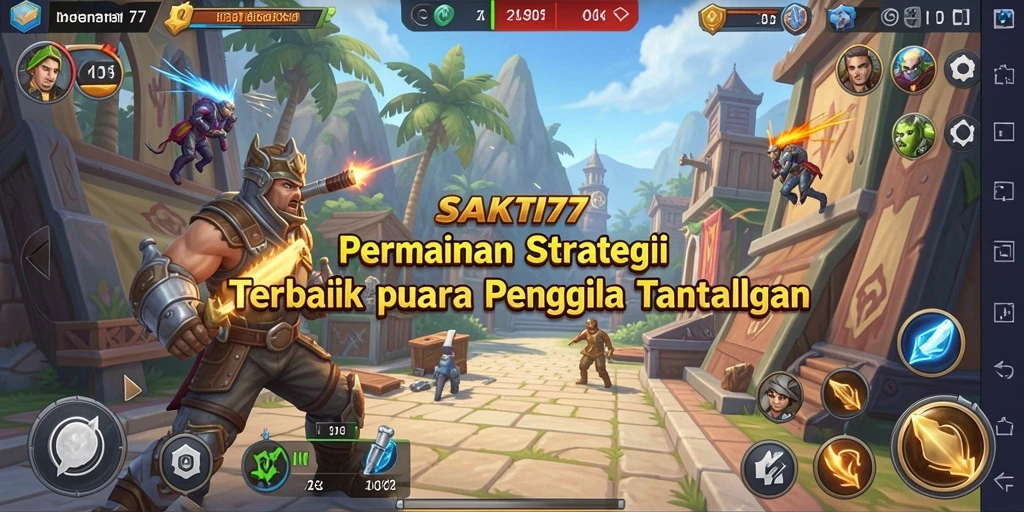 Gameplay SAKTI77 yang seru dan dinamis.