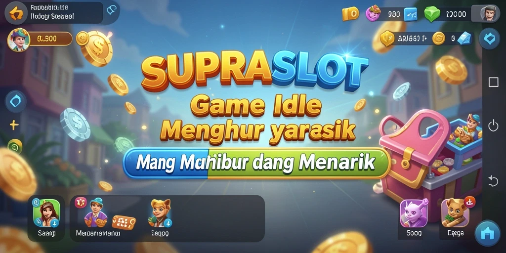Tampilan gameplay SUPRASLOT yang menawan dan interaktif.