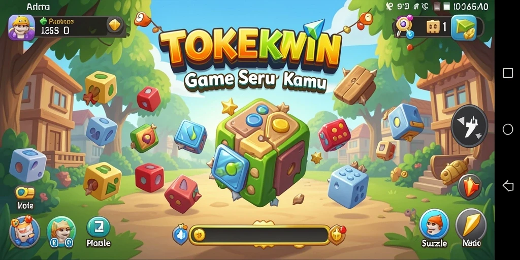 Tampilan gameplay TOKEKWIN yang menarik dan menantang.